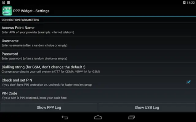 PPP Widget android App screenshot 1